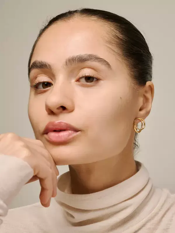 Enamel Copenhagen Studs Bellu Gold
