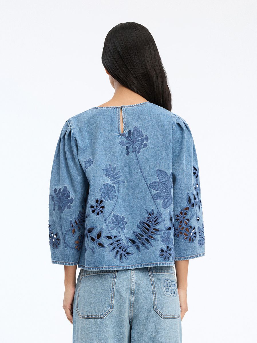 Munthe Bramble Top Blue