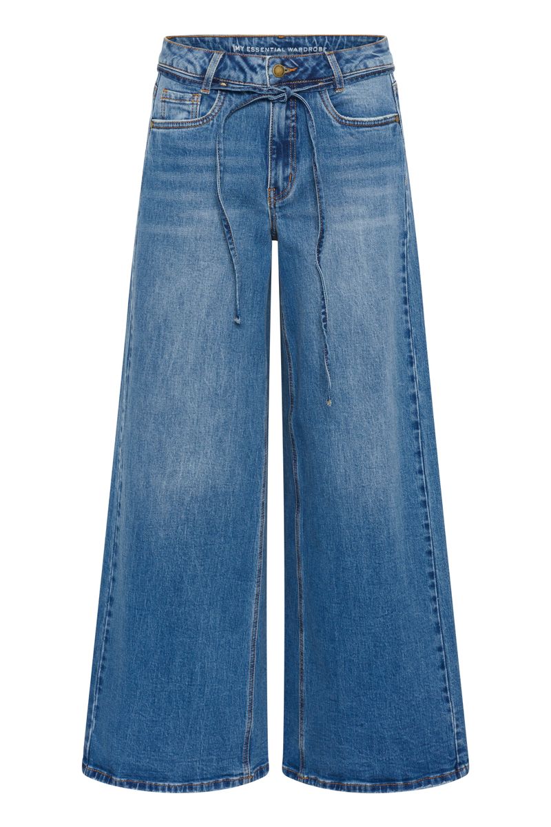 My Essential Wardrobe Karo 144 Mid X-Wide Medium Blue Wash