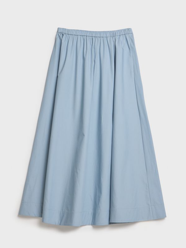 CHRISTIAN AKS Amira Poplin Skirt Storm
