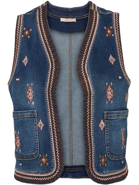 Hovedbilde Lecoco Gina Vest Denim Blue