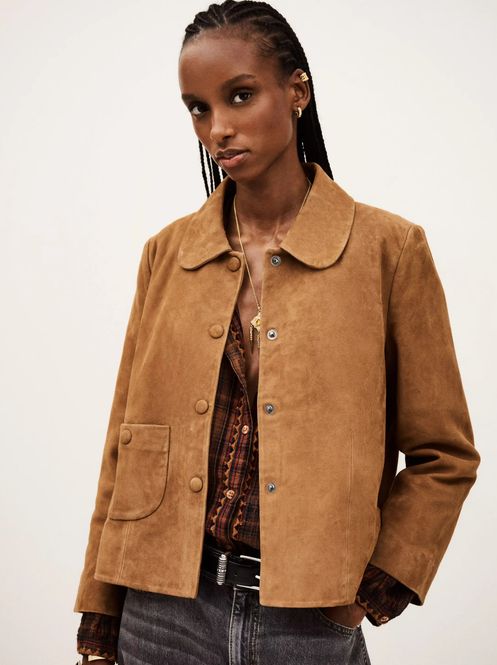 Hovedbilde ba&sh Milas Jacket Camel