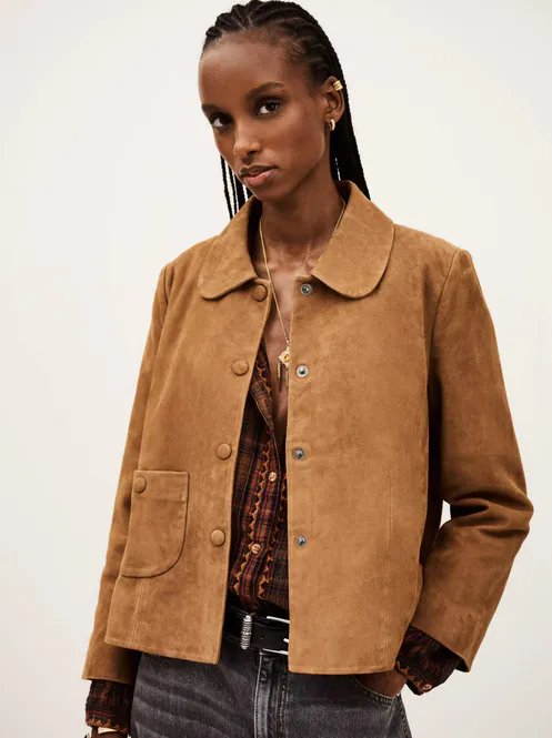 Hovedbilde ba&sh Milas Jacket Camel
