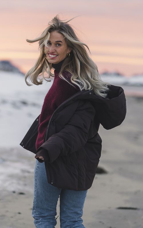 RAUS Dagny Down Jacket Black Coffee