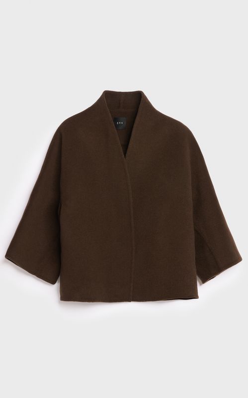 AKS Label Kira Wool Jacket Espresso