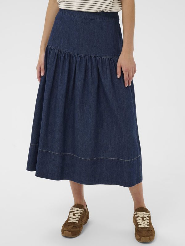 Part Two Nellia Skirt Dark Blue Denim