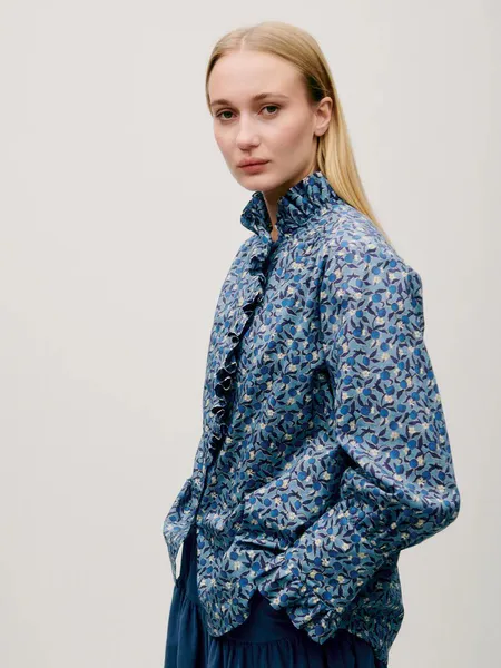 Hovedbilde APOF Annemone Blouse Lemon ...