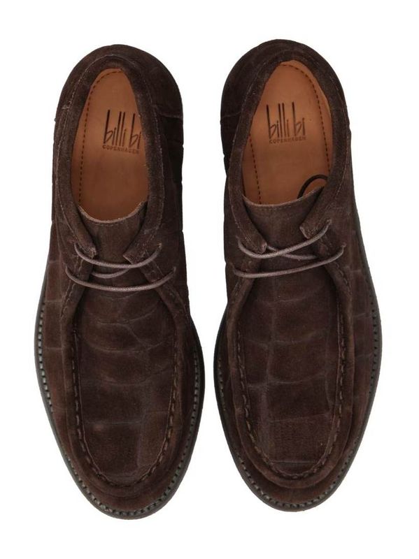 Billi Bi B1140 Brown Coper Croco Suede