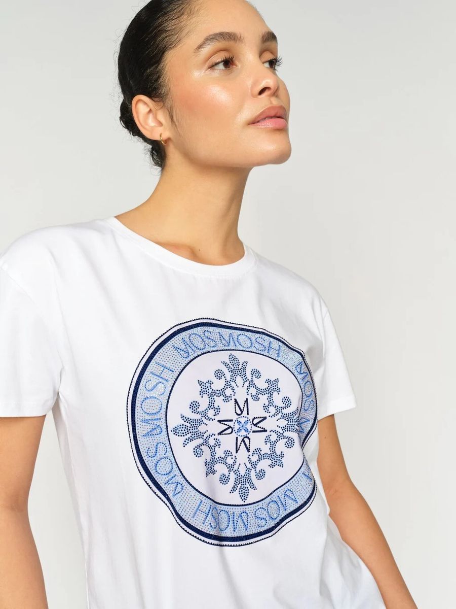 Mos Mosh Judd O-SS Tee White