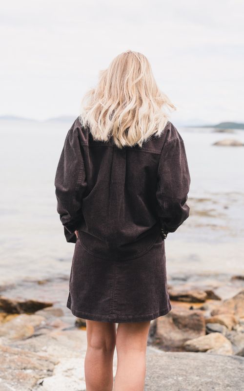 RAUS Ella Shirt Black Coffee