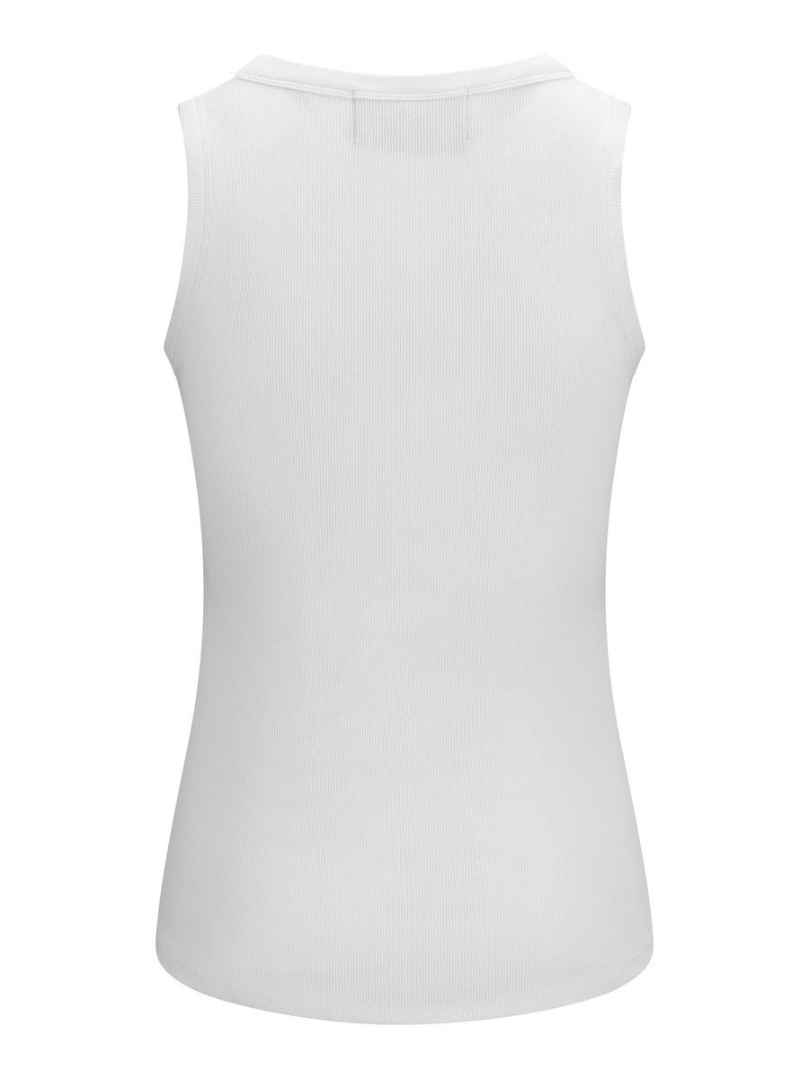 ella&il Seanna Rib Singlet White