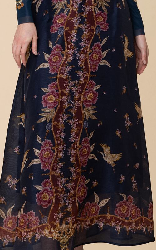 Hale Bob Bee Skirt Navy
