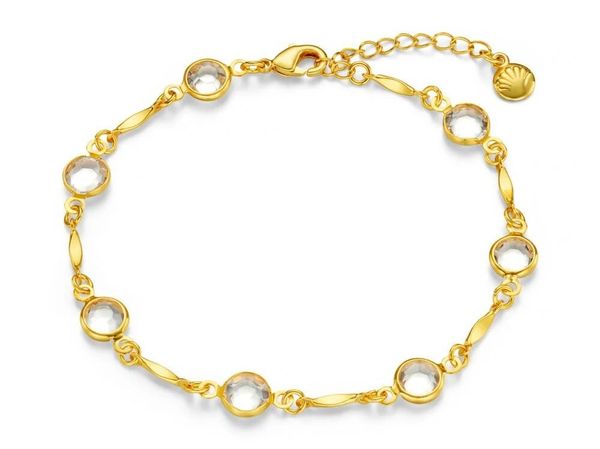 Hovedbilde Orelia Faceted Crystal & Link ...