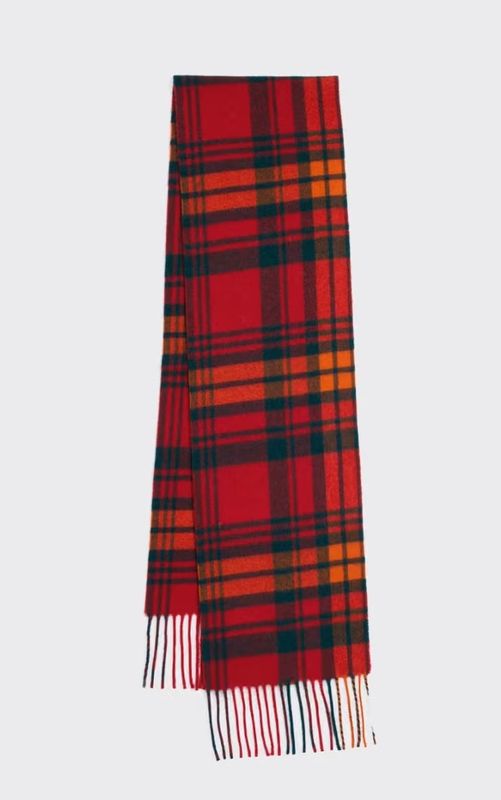 Holzweiler Tableau Scarf Red Mix