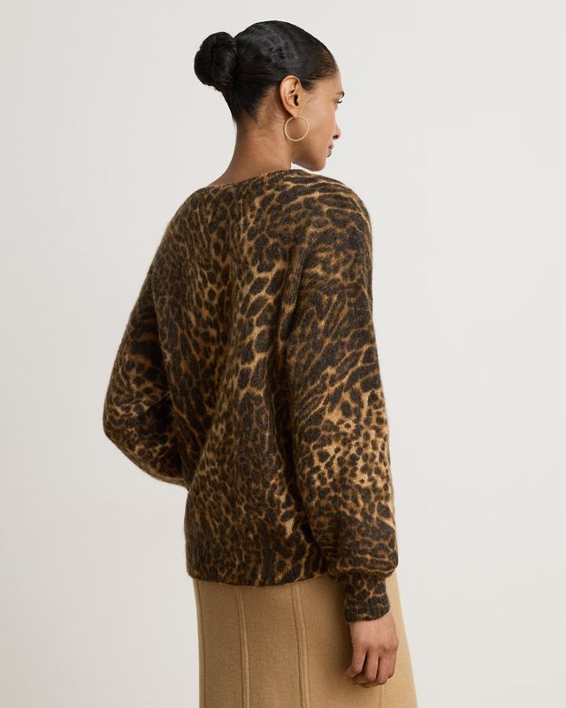 Lauren RL Welsie Pullover Camel Multi