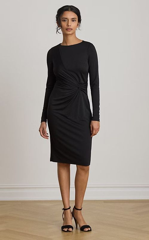 Lauren RL Faymond Dress Black 