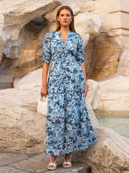 Hovedbilde MissMaya Fabienne Dress Bleu ...