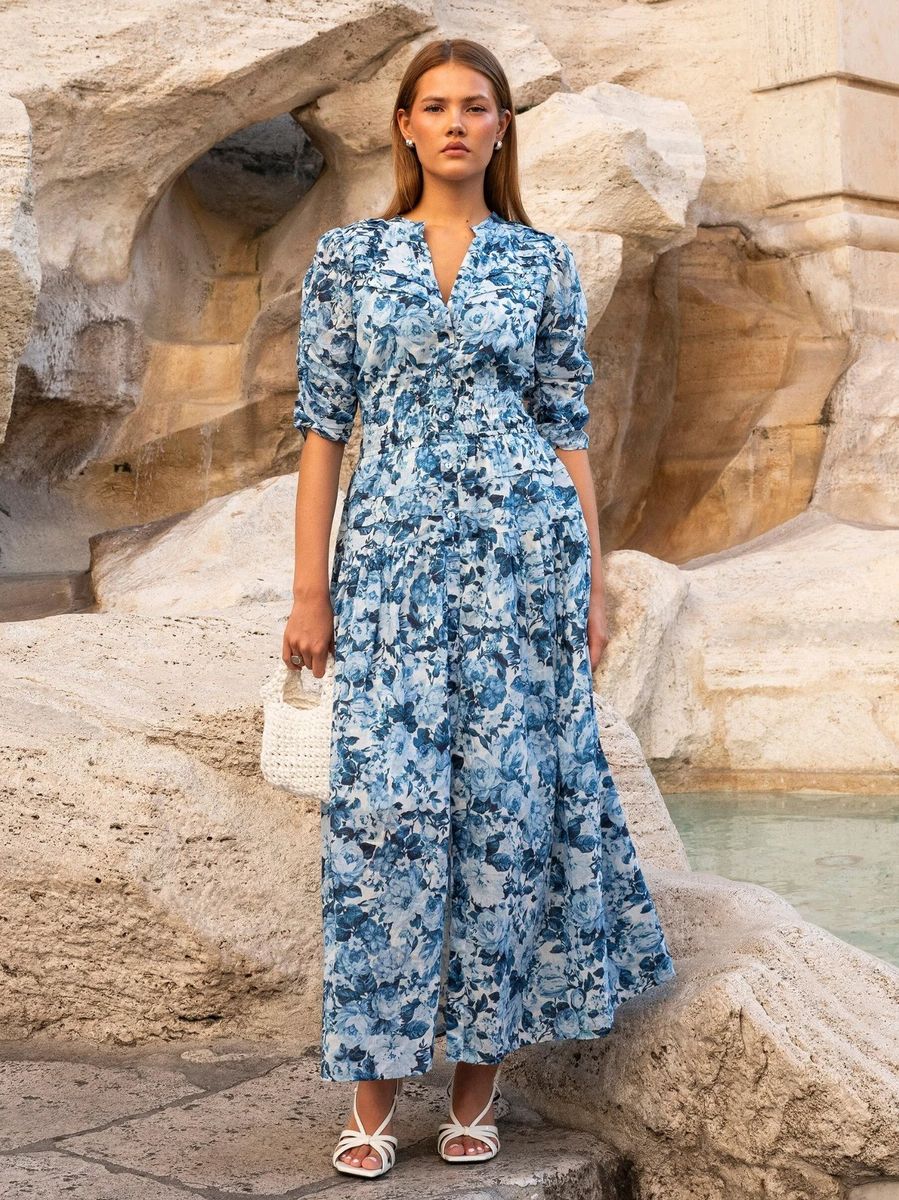 MissMaya Fabienne Dress Bleu De France